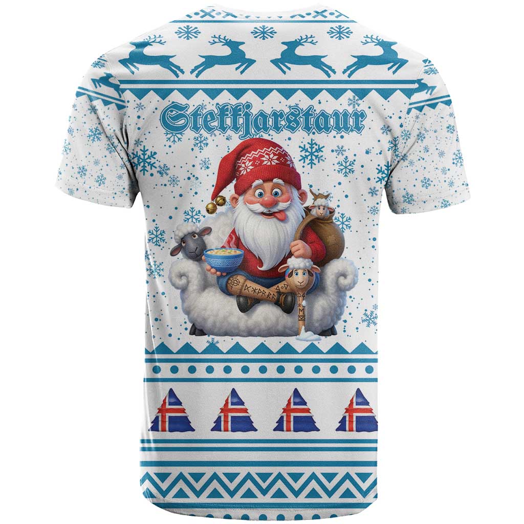 Iceland Christmas T Shirt Stekkjastaur Sheep-Cote-Clod LT19