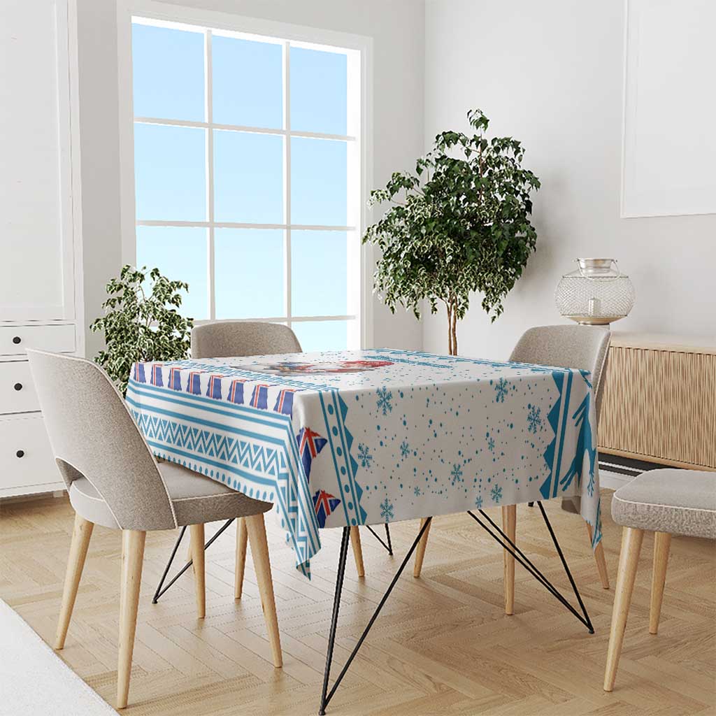 Iceland Christmas Tablecloth Stekkjastaur Sheep-Cote-Clod - Wonder Print Shop