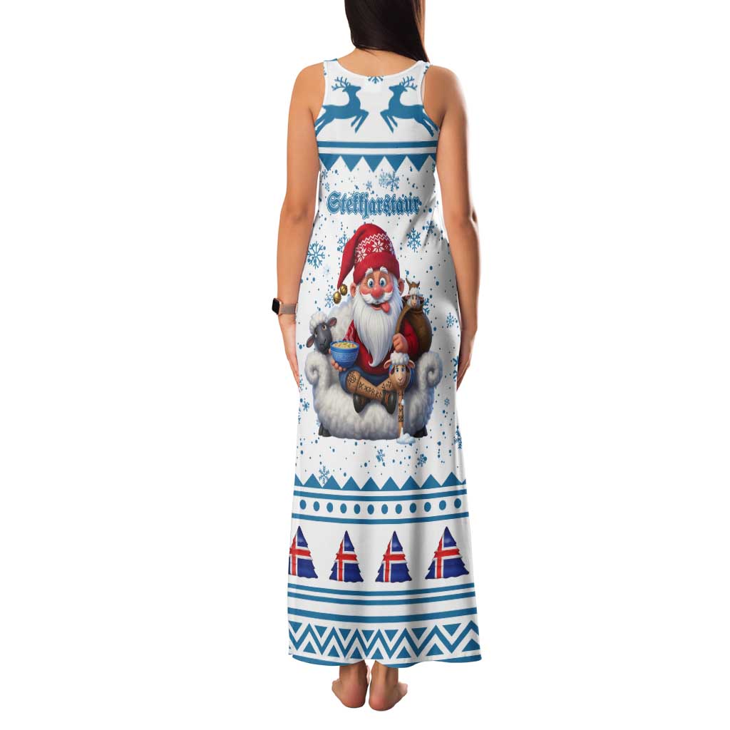 Iceland Christmas Tank Maxi Dress Stekkjastaur Sheep-Cote-Clod LT19