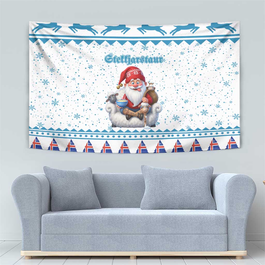 Iceland Christmas Tapestry Stekkjastaur Sheep-Cote-Clod - Wonder Print Shop