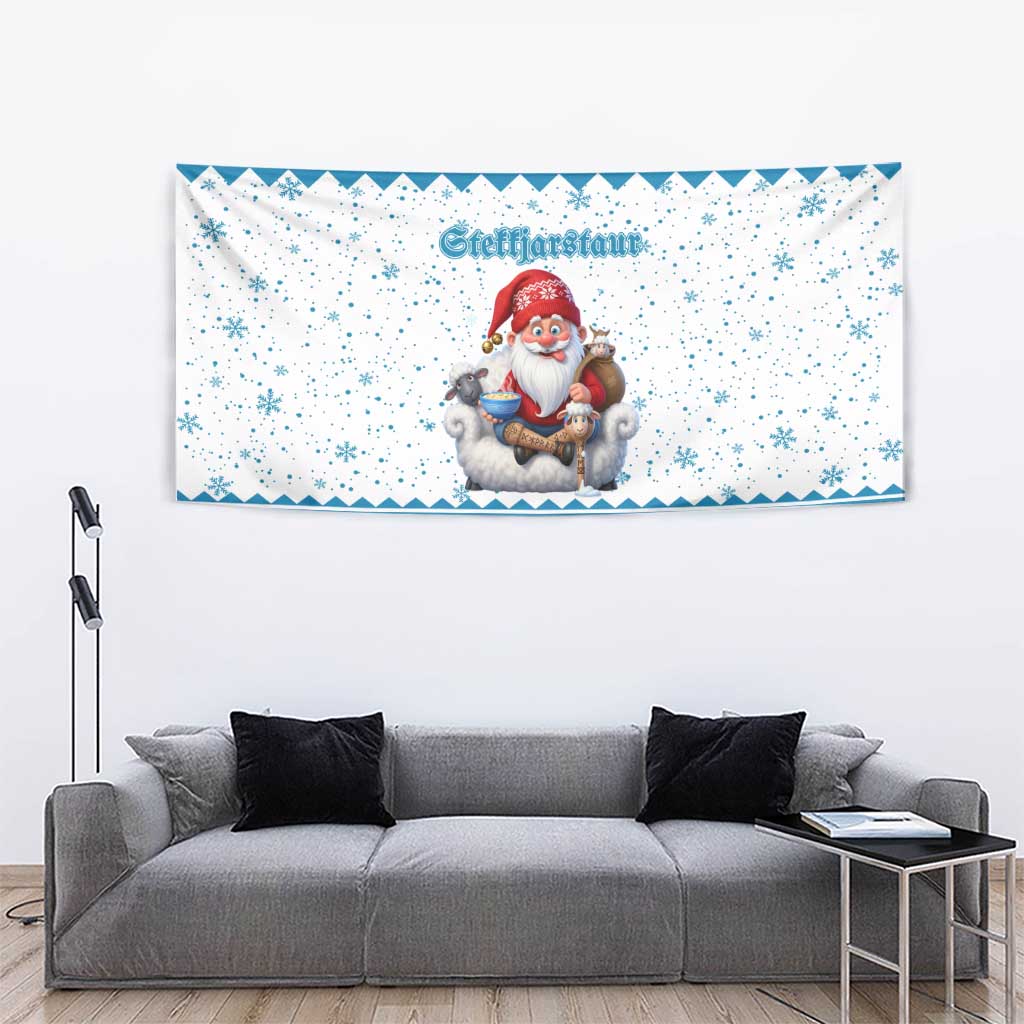 Iceland Christmas Tapestry Stekkjastaur Sheep-Cote-Clod - Wonder Print Shop