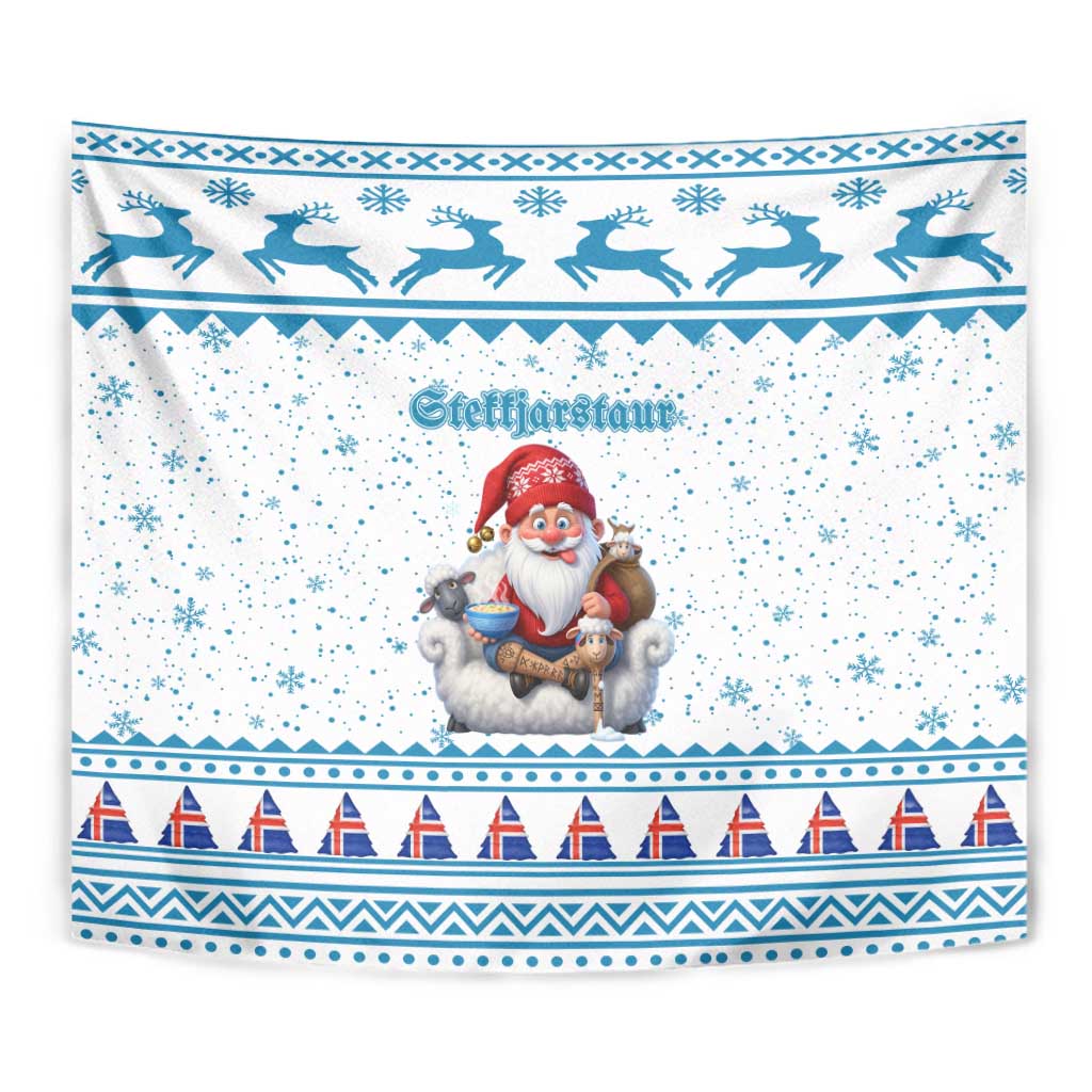Iceland Christmas Tapestry Stekkjastaur Sheep-Cote-Clod - Wonder Print Shop