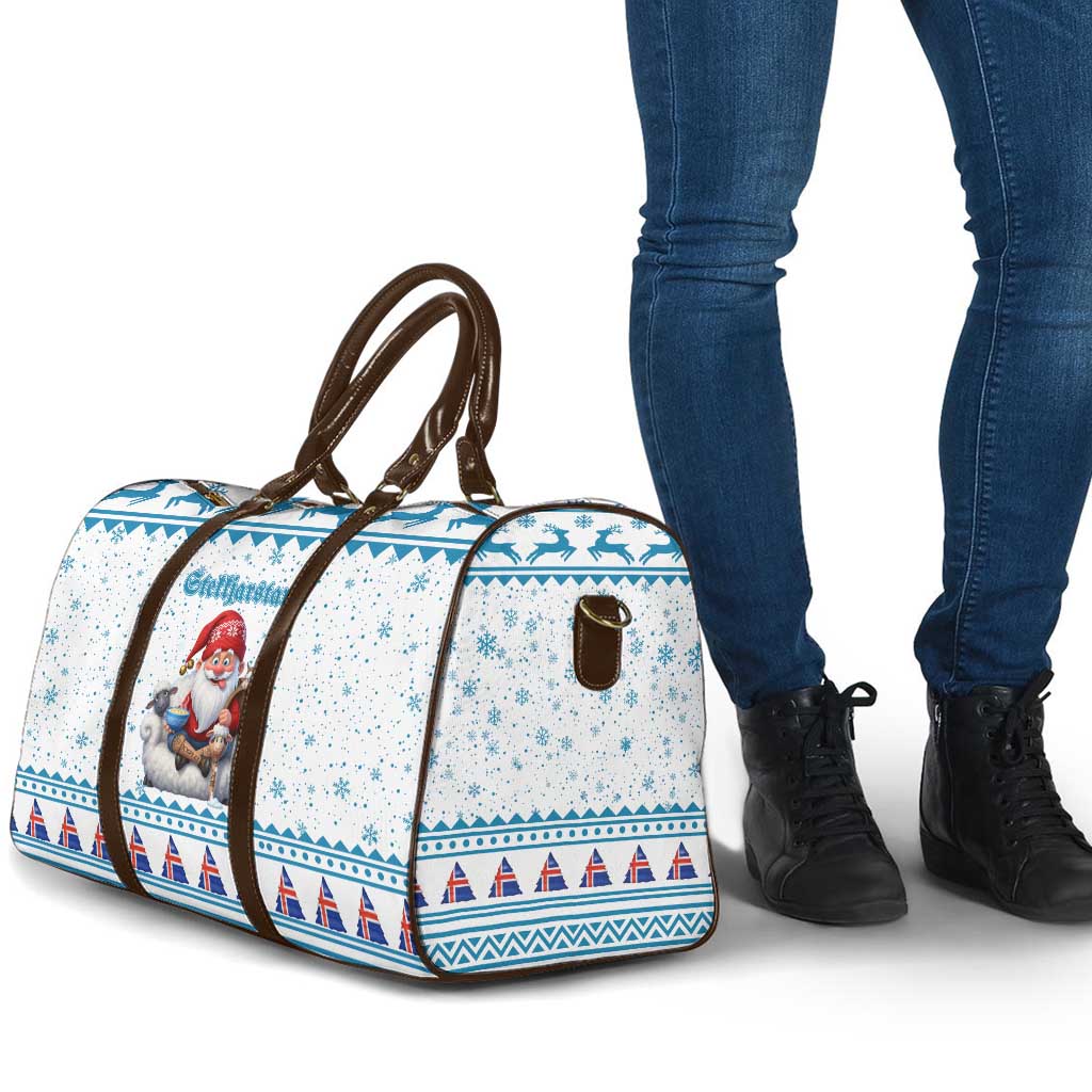 Iceland Christmas Travel Bag Stekkjastaur Sheep-Cote-Clod - Wonder Print Shop