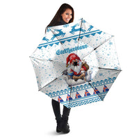 Iceland Christmas Umbrella Stekkjastaur Sheep-Cote-Clod - Wonder Print Shop