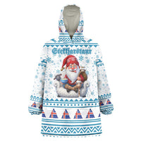 Iceland Christmas Wearable Blanket Hoodie Stekkjastaur Sheep-Cote-Clod LT19