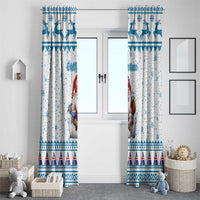 Iceland Christmas Window Curtain Stekkjastaur Sheep-Cote-Clod - Wonder Print Shop