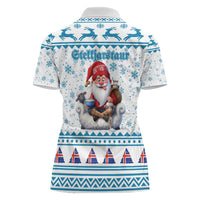 Iceland Christmas Women Polo Shirt Stekkjastaur Sheep-Cote-Clod LT19