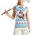 Iceland Christmas Women Sleeveless Polo Shirt Stekkjastaur Sheep-Cote-Clod LT19