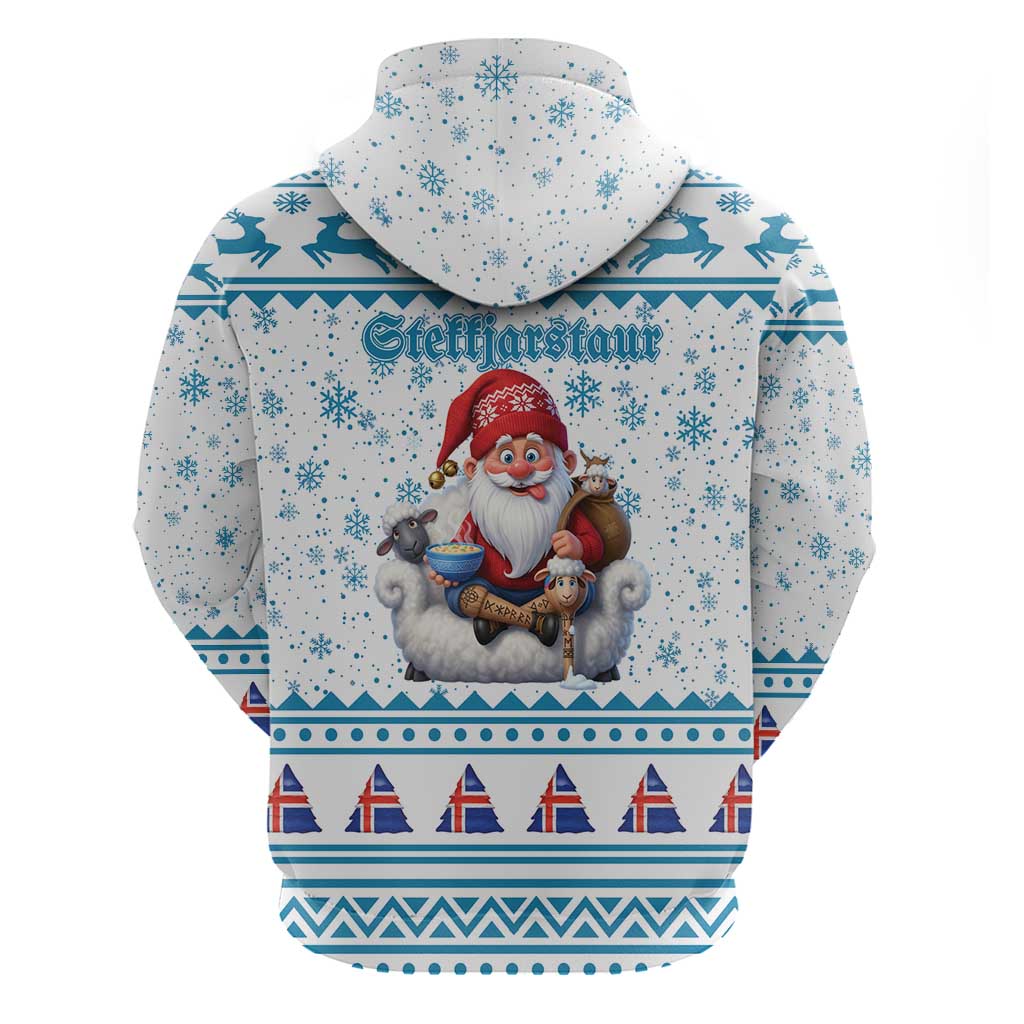 Iceland Christmas Zip Hoodie Stekkjastaur Sheep-Cote-Clod LT19
