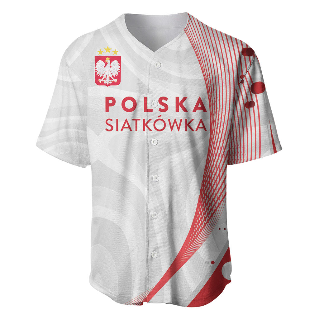 Custom Poland Volleyball 2026 Baseball Jersey Polska Siatkowka 3 Time Champions