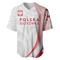 Custom Poland Volleyball 2026 Baseball Jersey Polska Siatkowka 3 Time Champions