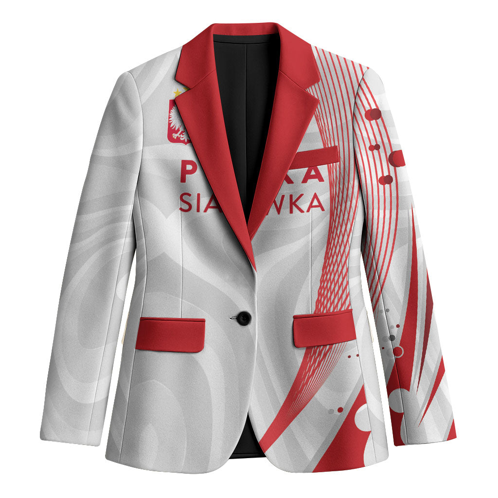 Custom Poland Volleyball 2026 Blazer Polska Siatkowka 3 Time Champions