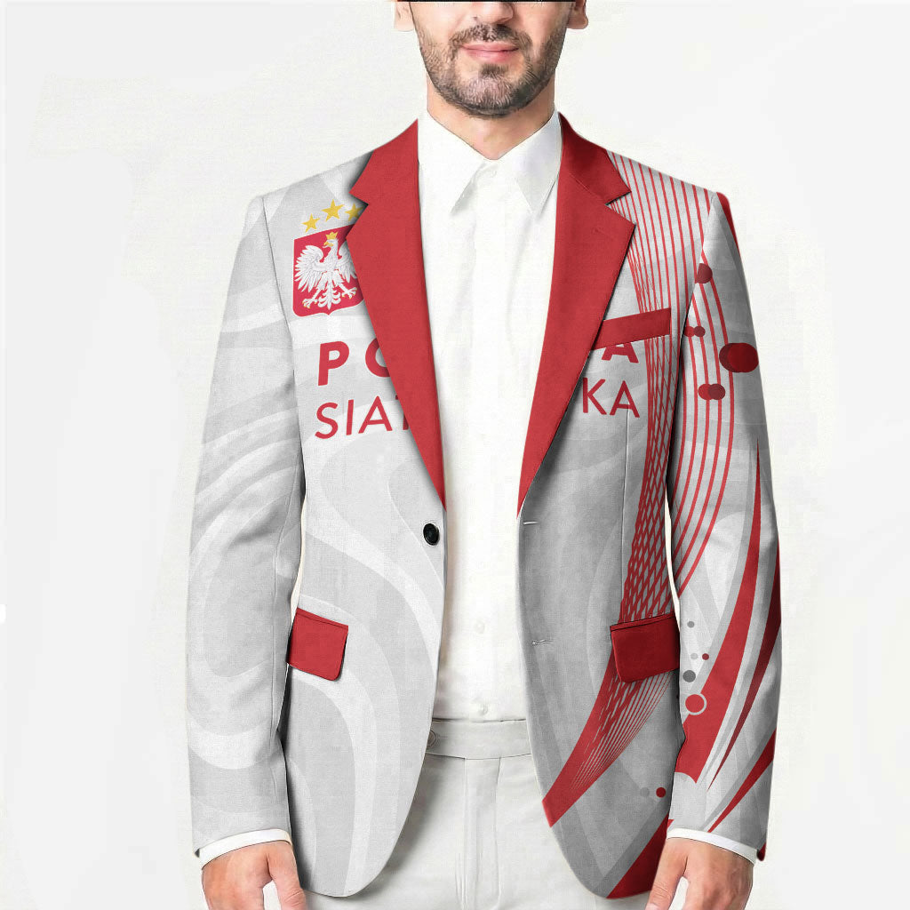 Custom Poland Volleyball 2026 Blazer Polska Siatkowka 3 Time Champions