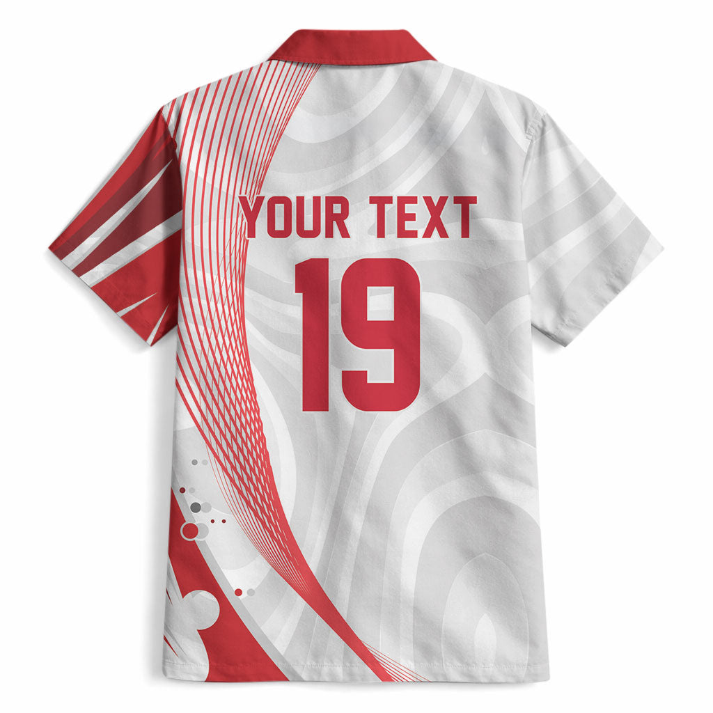Custom Poland Volleyball 2026 Hawaiian Shirt Polska Siatkowka 3 Time Champions