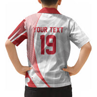 Custom Poland Volleyball 2026 Kid Hawaiian Shirt Polska Siatkowka 3 Time Champions
