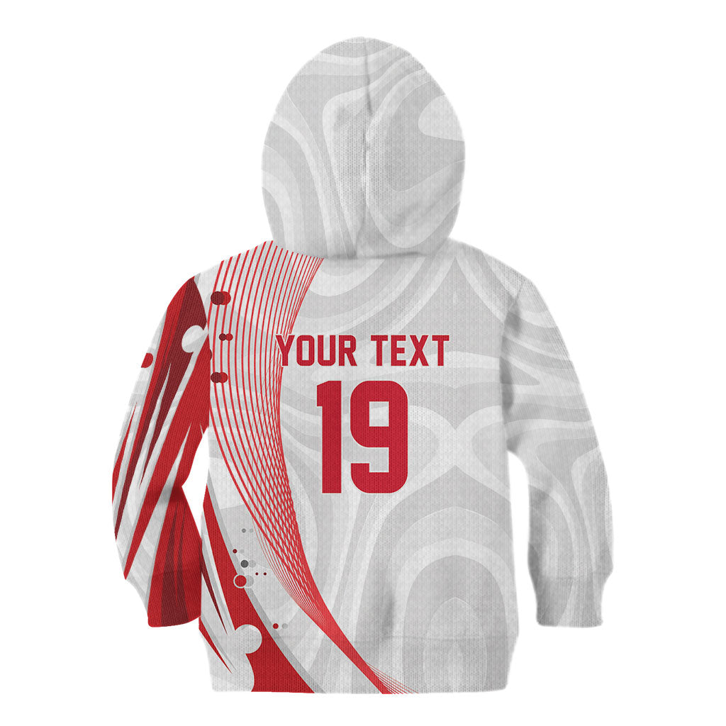 Custom Poland Volleyball 2026 Kid Hoodie Polska Siatkowka 3 Time Champions