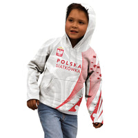 Custom Poland Volleyball 2026 Kid Hoodie Polska Siatkowka 3 Time Champions