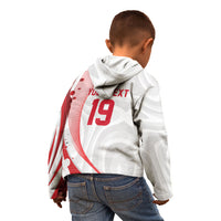 Custom Poland Volleyball 2026 Kid Hoodie Polska Siatkowka 3 Time Champions