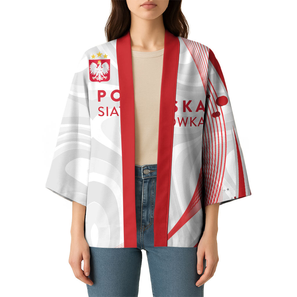 Custom Poland Volleyball 2026 Kimono Polska Siatkowka 3 Time Champions