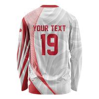 Custom Poland Volleyball 2026 Long Sleeve Shirt Polska Siatkowka 3 Time Champions