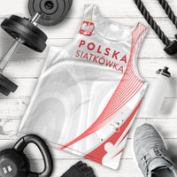 Custom Poland Volleyball 2026 Men Tank Top Polska Siatkowka 3 Time Champions