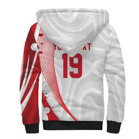 Custom Poland Volleyball 2026 Sherpa Hoodie Polska Siatkowka 3 Time Champions