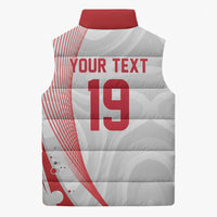 Custom Poland Volleyball 2026 Sleeveless Puffer Jacket Polska Siatkowka 3 Time Champions