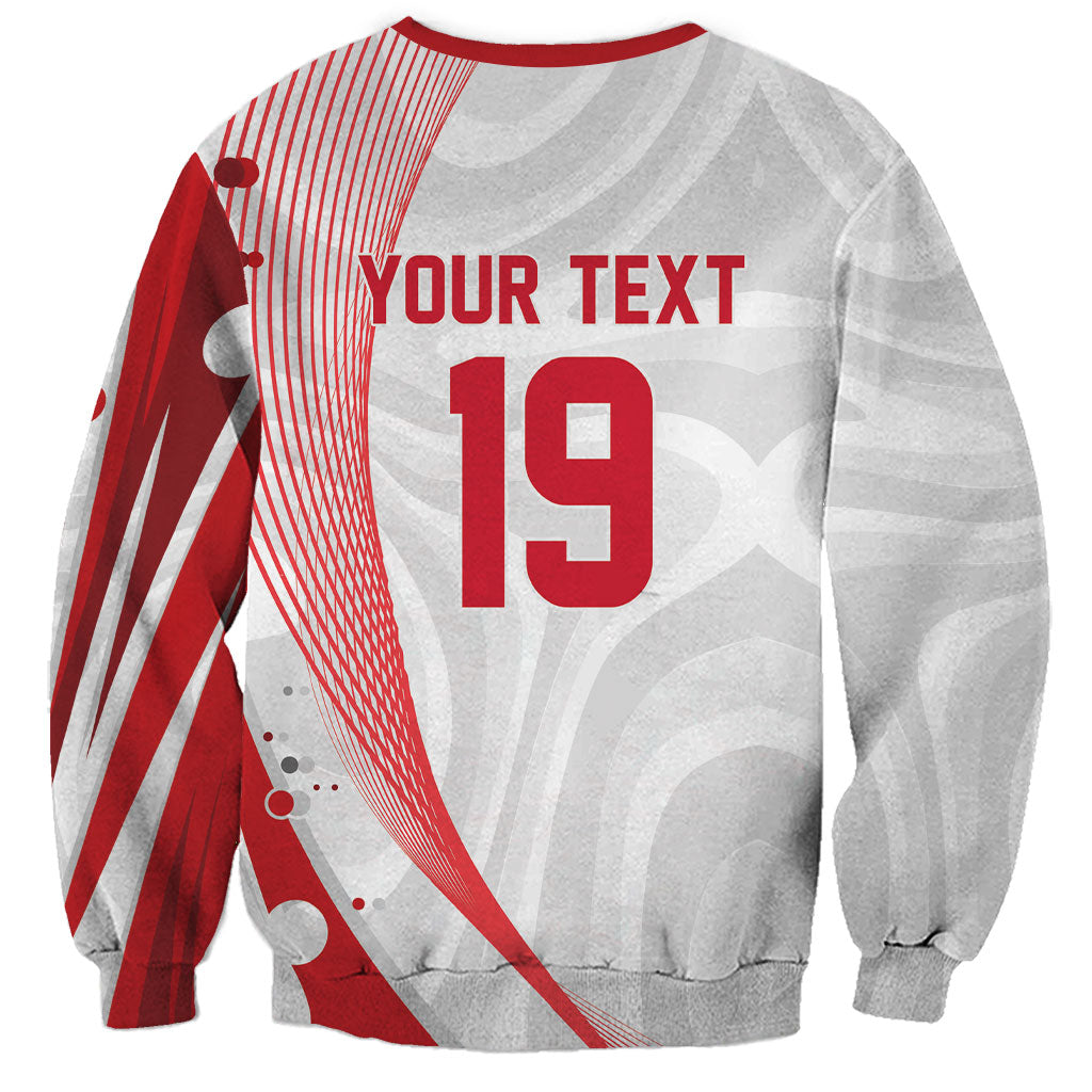 Custom Poland Volleyball 2026 Sweatshirt Polska Siatkowka 3 Time Champions
