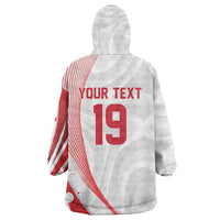 Custom Poland Volleyball 2026 Wearable Blanket Hoodie Polska Siatkowka 3 Time Champions