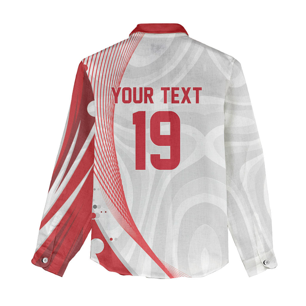 Custom Poland Volleyball 2026 Women Casual Shirt Polska Siatkowka 3 Time Champions