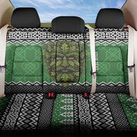 Personalized Anglesey Wales Christmas Back Car Seat Cover Green Man Celtic Knot - Wonder Print Shop