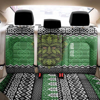 Personalized Anglesey Wales Christmas Back Car Seat Cover Green Man Celtic Knot - Wonder Print Shop