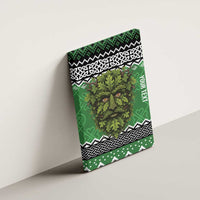 Personalized Anglesey Wales Christmas Canvas Wall Art Green Man Celtic Knot - Wonder Print Shop