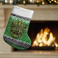 Personalized Anglesey Wales Christmas Stocking Green Man Celtic Knot - Wonder Print Shop