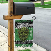 Personalized Anglesey Wales Christmas Garden Flag Green Man Celtic Knot - Wonder Print Shop