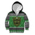 Personalized Anglesey Wales Christmas Kid Hoodie Green Man Celtic Knot - Wonder Print Shop