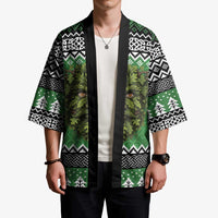 Personalized Anglesey Wales Christmas Kimono Green Man Celtic Knot - Wonder Print Shop
