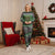 Personalized Anglesey Wales Christmas Pajama Set Green Man Celtic Knot - Wonder Print Shop