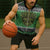 Personalized Anglesey Wales Christmas Sleeveless Zip Hoodie Green Man Celtic Knot - Wonder Print Shop