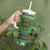 Personalized Anglesey Wales Christmas Tumbler With Handle Green Man Celtic Knot - Wonder Print Shop
