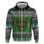 Personalized Anglesey Wales Christmas Zip Hoodie Green Man Celtic Knot - Wonder Print Shop