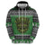 Personalized Anglesey Wales Christmas Zip Hoodie Green Man Celtic Knot - Wonder Print Shop