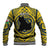 Personalized Brecknockshire Wales Baseball Jacket Welsh Celtic Bat And Swords Design - Wonder Print Shop