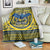 Personalized Brecknockshire Wales Blanket Welsh Celtic Bat And Swords Design - Wonder Print Shop