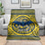 Personalized Brecknockshire Wales Blanket Welsh Celtic Bat And Swords Design - Wonder Print Shop