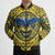 Personalized Brecknockshire Wales Bomber Puffer Jacket Welsh Celtic Bat And Swords Design - Wonder Print Shop