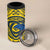 Personalized Brecknockshire Wales 4 in 1 Can Cooler Tumbler Welsh Celtic Bat And Swords Design - Wonder Print Shop