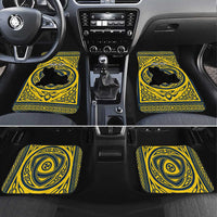 Personalized Brecknockshire Wales Car Mats Welsh Celtic Bat And Swords Design - Wonder Print Shop