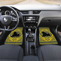 Personalized Brecknockshire Wales Car Mats Welsh Celtic Bat And Swords Design - Wonder Print Shop