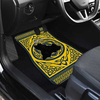 Personalized Brecknockshire Wales Car Mats Welsh Celtic Bat And Swords Design - Wonder Print Shop